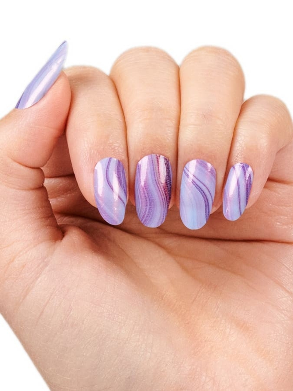 Color Street RETIRED Ultraviolet Agate Nail Polish Strips NIB